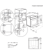 AEG BPE742380M Built-In Single Oven, Self Cleaning, Stainless Steel