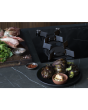 AEG HDB95623NB 90cm Dual Fuel Hob - Black