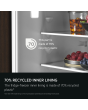 AEG NSC7N18ZES 54.6cm Built-In Frost Free Fridge Freezer