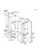 AEG NSC7N18ZES 54.6cm Built-In Frost Free Fridge Freezer
