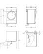 AEG TR728CT4B 8kg Heat Pump Tumble Dryer White