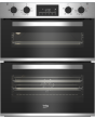 Beko CTFY22309X Built Under Electric Double Oven - Stainless Steel