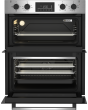 Beko CTFY22309X Built Under Electric Double Oven - Stainless Steel