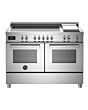 **EX DISPLAY Bertazzoni PRO125I2EXT Professional 120cm Range Cooker Twin Oven Induction Stainless Steel