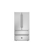 Bertazzoni REF904FFNXTC French Door Freestanding Fridge Freezer with 2 freezer Drawers