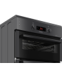 Blomberg HIN651N 60cm Double Oven Electric Cooker with Induction Hob - Anthracite