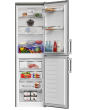 Blomberg KGM4574VPS 54cm 50/50 Frost Free Fridge Freezer - Stainless Steel Effect