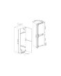 Blomberg KNE4564EVI Integrated 50:50 Frost Free Fridge Freezer