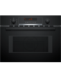 Bosch CMA583MB0B Series 4 Built-In Microwave Oven With Hot Air Oven, Black