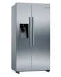 Bosch KAD93AIERG 90cm No Frost American Fridge Freezer - Brushed Steel