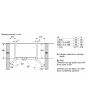 Bosch KAD93AIERG 90cm No Frost American Fridge Freezer - Brushed Steel