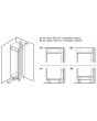 Bosch KIN85NSE0G Series 2 Integrated 50/50 Fridge Freezer, Frost Free, Slider Fixing