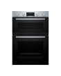 Bosch MBA578BS7B Electric Double Pyrolytic Oven Stainless