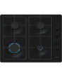 Bosch PBP6B6K60 Series 2 60cm 4 Burner Gas Hob, Black
