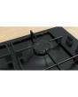 Bosch PBP6B6K60 Series 2 60cm 4 Burner Gas Hob, Black