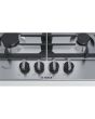 Bosch Series 6 60cm Gas Hob, 4 burners, FlameSelect, Cast Iron supports 