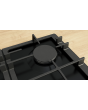 Bosch PCP6A6I90 Series 6 60cm 4 Burner Gas Hob, Flame Select, Black