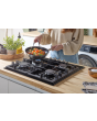 Bosch PCP6A6I90 Series 6 60cm 4 Burner Gas Hob, Flame Select, Black