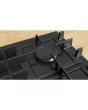 Bosch PNP6B6K40 Series 4 60Cm 4 Burner Gas Hob, Black Tempered Glass