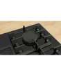 Bosch PPQ7A6I40 Series 6 75cm 5 Burner Gas Hob, Flame Select, Tempered Black Glass