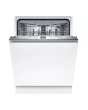 Bosch SMD6YCX01G Series 6 Fully Integrated Dishwasher, A Rated, Cutlery Tray, PerfectDry, Zeolith 