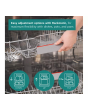 Bosch SMD6YCX01G Series 6 Fully Integrated Dishwasher, A Rated, Cutlery Tray, PerfectDry, Zeolith 
