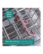 Bosch SMD6YCX01G Series 6 Fully Integrated Dishwasher, A Rated, Cutlery Tray, PerfectDry, Zeolith 