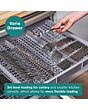 Bosch SMH4HVX14G Series 4 Fully Integrated Dishwasher, 14 Place Settings, C Rated