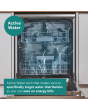 Bosch SMS4EKI06G Brushed Steel Dishwasher with Anti-Fingerprint Finish