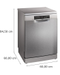 Bosch SMS6TCI02G WiFi Dishwasher Brushed Steel 14 Sets