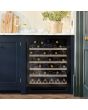 Caple WI6143BG Undercounter 60cm Single Zone Wine Cooler, Black