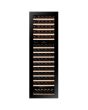 **Ex Display - Dunavox DAVG-114.288DB.TO 178cm Integrated In Column Dual Zone Wine Cooler, Touch Open – Black Glass