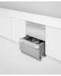 Fisher + Paykel DD60DDFHX9 Series 9 Integrated Double Dishdrawer™ Dishwasher, 12 Place Settings, E Rated, 82354