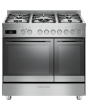 Fisher + Paykel OR90L7DBGFX2 Series 7 90cm Dual Fuel Range Cooker, Stainless Steel, A Rated, 85739 