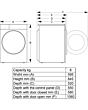 Hisense DH3S802BW3 8kg Heat Pump Tumble Dryer WiFi White
