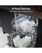 Hisense HS642D90WUK Dishwasher White 14 Place Settings