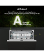 Hisense HV16AUK Integrated Dishwasher with 16 Place Settings