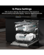 Hisense HV16AUK Integrated Dishwasher with 16 Place Settings