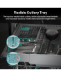 Hisense HV16AUK Integrated Dishwasher with 16 Place Settings