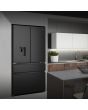 Hisense RF749N4SWFE 91.4cm 50/50 Frost Free Fridge Freezer - Black Inox