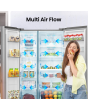Hisense RS840N4WCE 60/40 Fridge Freezer - Stainless Steel