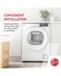 ** EX DISPLAY Hoover HLEH9A2DE 9kg Freestanding Heat Pump Tumble Dryer