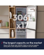 Hoover HONCQ3T518ENTK Total No Frost Fridge Freezer Black