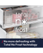 Hoover HONCQ3T518ENTK Total No Frost Fridge Freezer Black