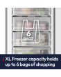 Hoover HONCQ3T518ENTK Total No Frost Fridge Freezer Black