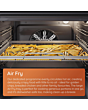 Hotpoint HDE6VDCASB1 50cm Double Oven Cooker Black