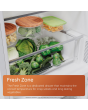 Hotpoint Dual No Frost Fridge Freezer 66.1cm Inox