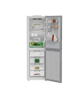 Hotpoint 66.1cm Dual No Frost Fridge Freezer Pet Inox