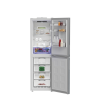 Hotpoint 66.1cm Dual No Frost Fridge Freezer Pet Inox