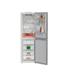 Hotpoint 66.1cm Dual No Frost Fridge Freezer Pet Inox